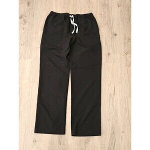 Figs Technical Collection Scrub Pants Size Large Black